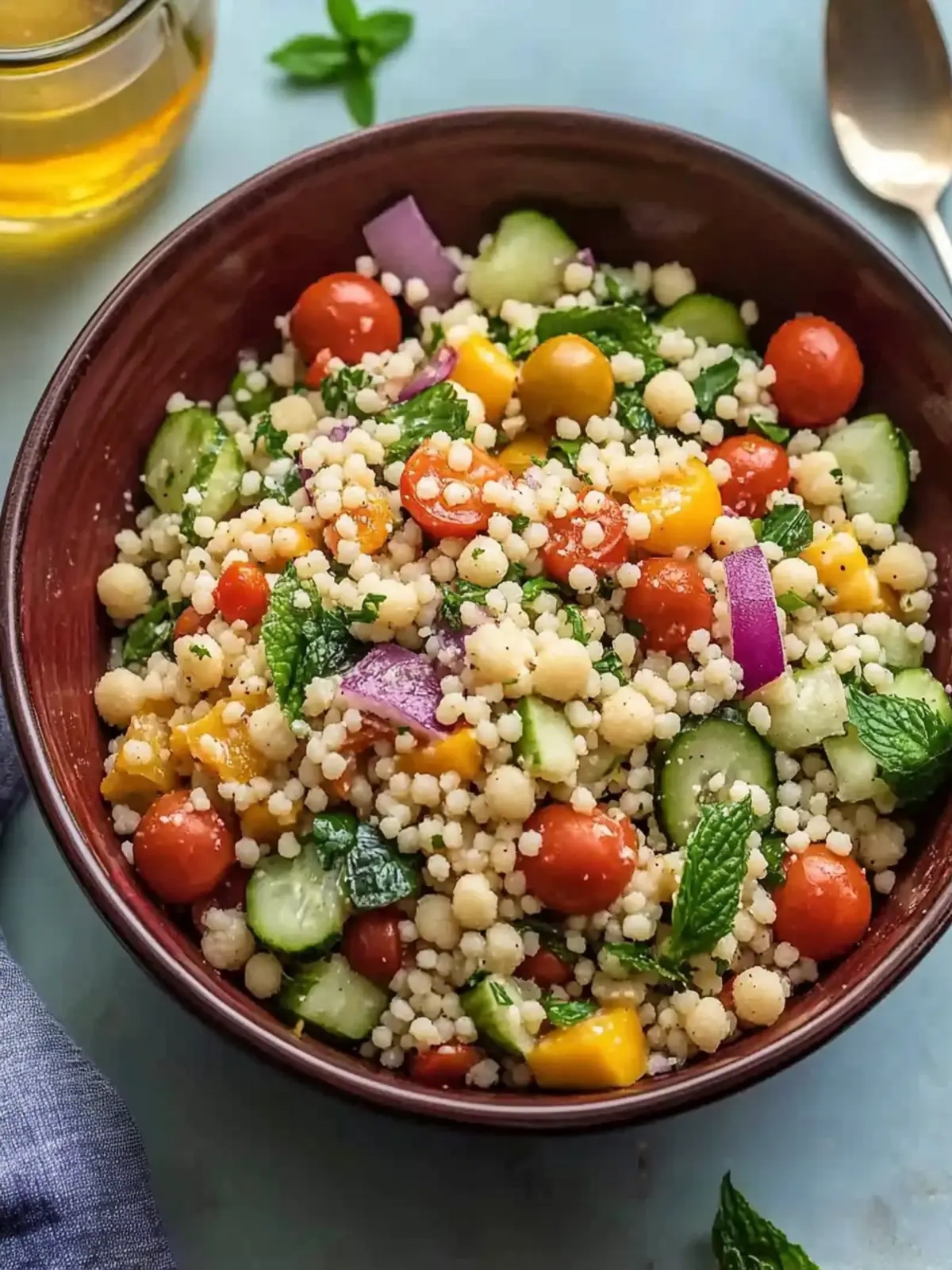 Mouthwatering Mediterranean Couscous Salad