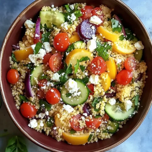 Couscous Salad with Feta