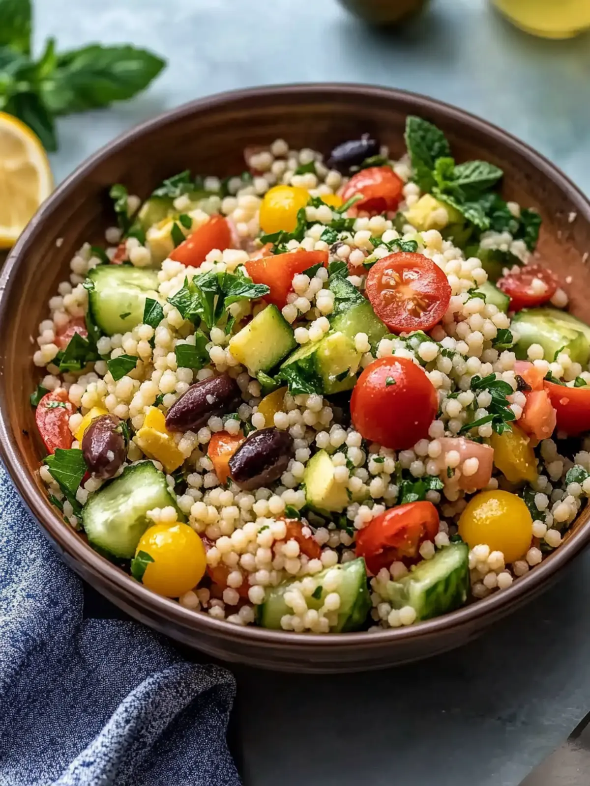 Mediterranean Couscous Salad
