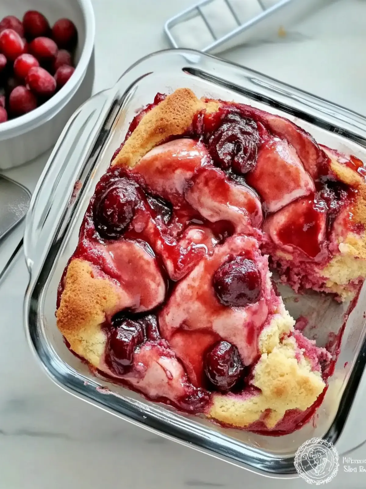 Cherry Swirl Cake recipe