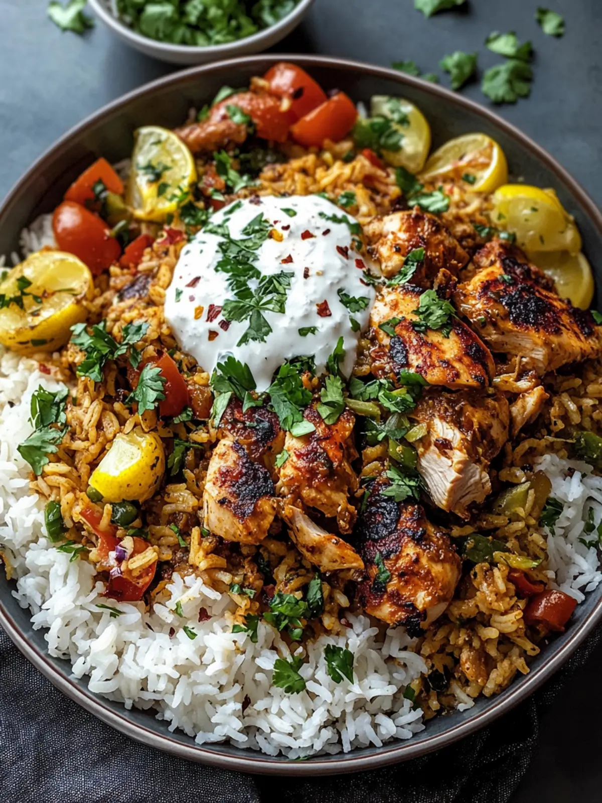 One Pot Shawarma Chicken And Rice