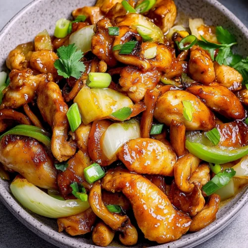 Quick Chicken Thigh Stir Fry