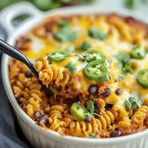 Loaded Taco Pasta Bake