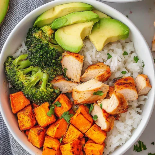 Cajun Chicken & Sweet Potato Bowls