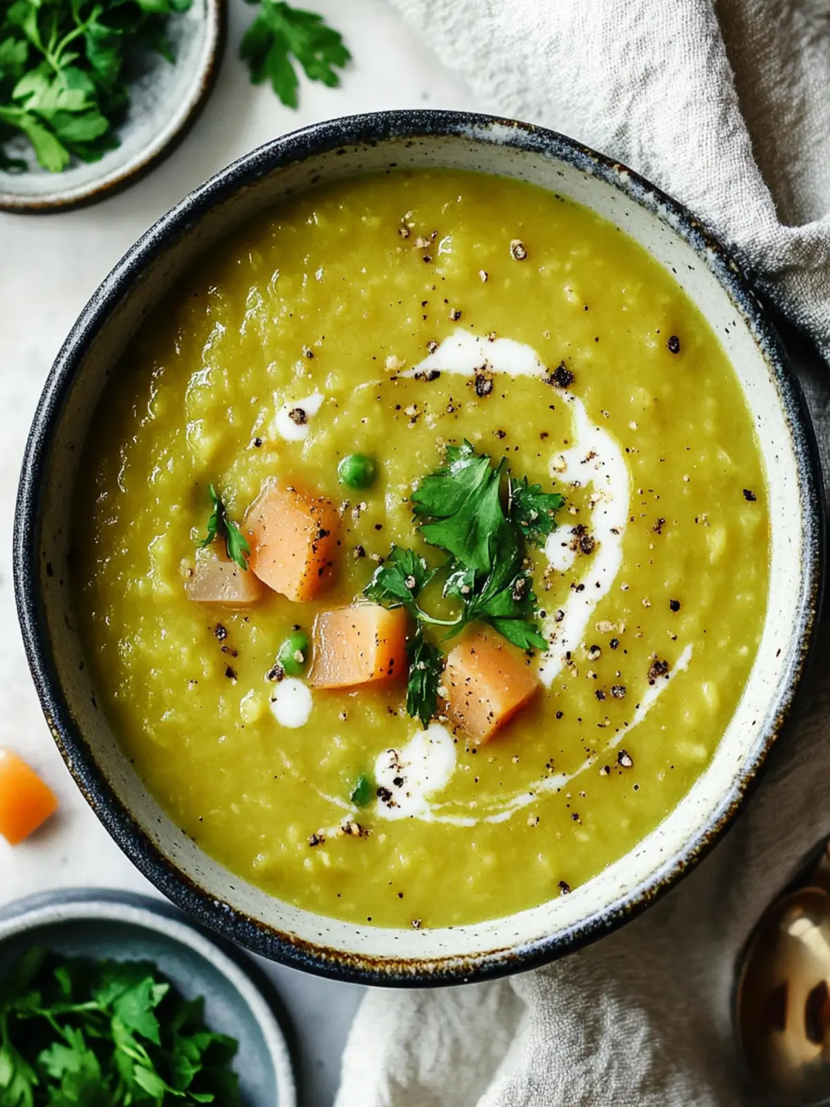 split pea soup recipe