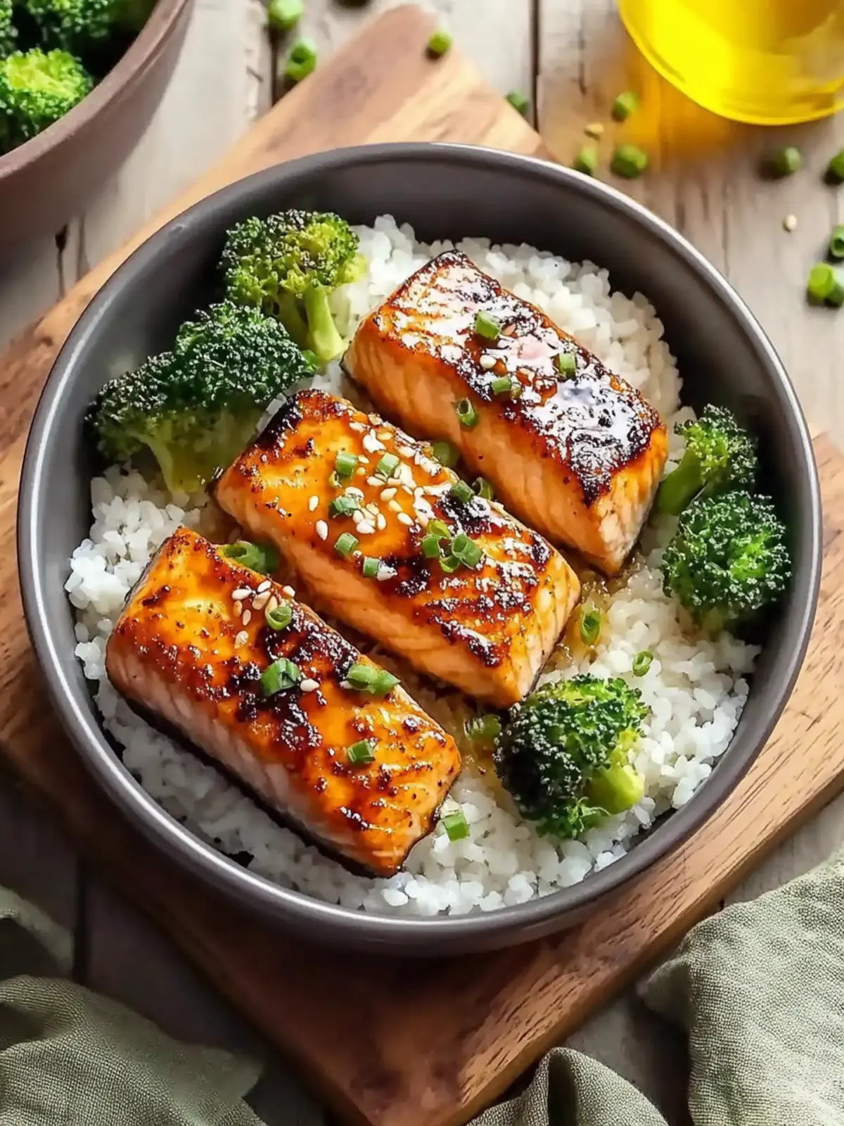 Classic Air Fryer Honey Garlic Salmon