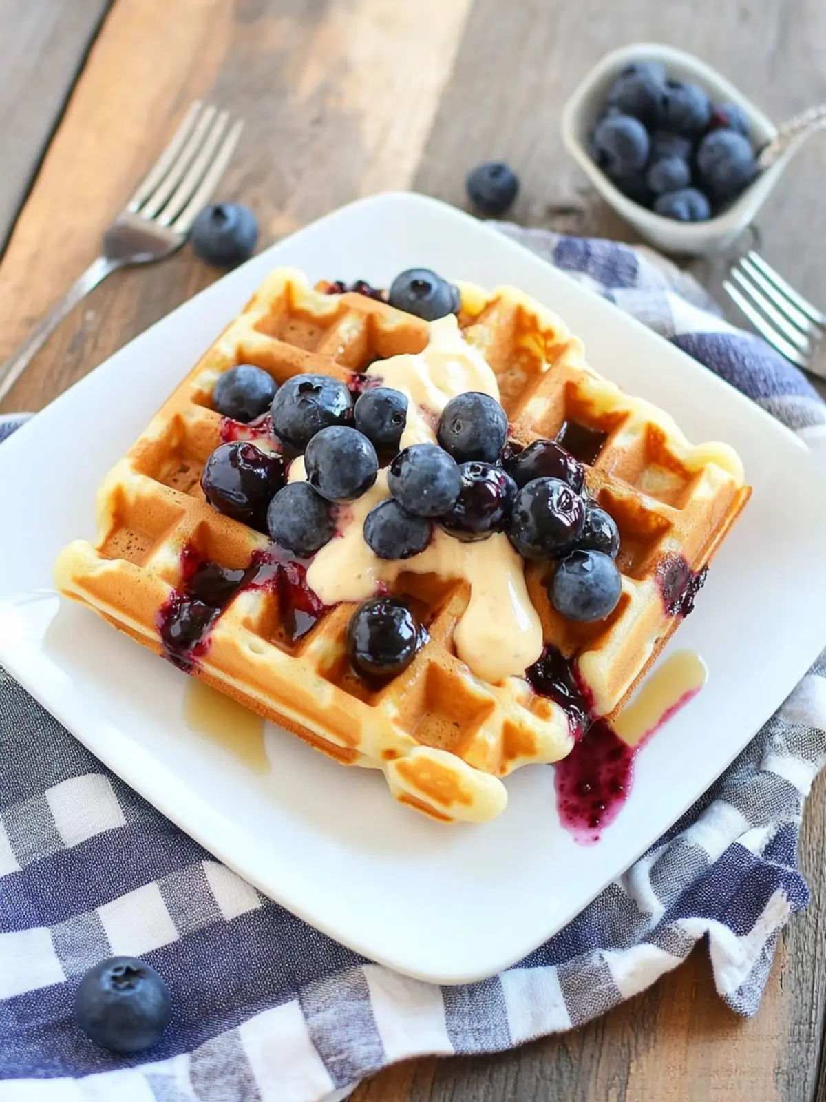 Berry Waffles recipe