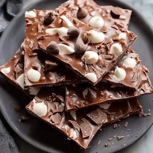 Creamy Chocolate Frozen Yogurt Bark