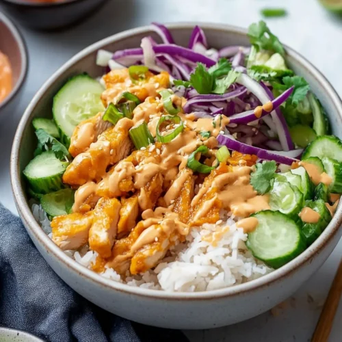 Bang Bang Chicken Bowl