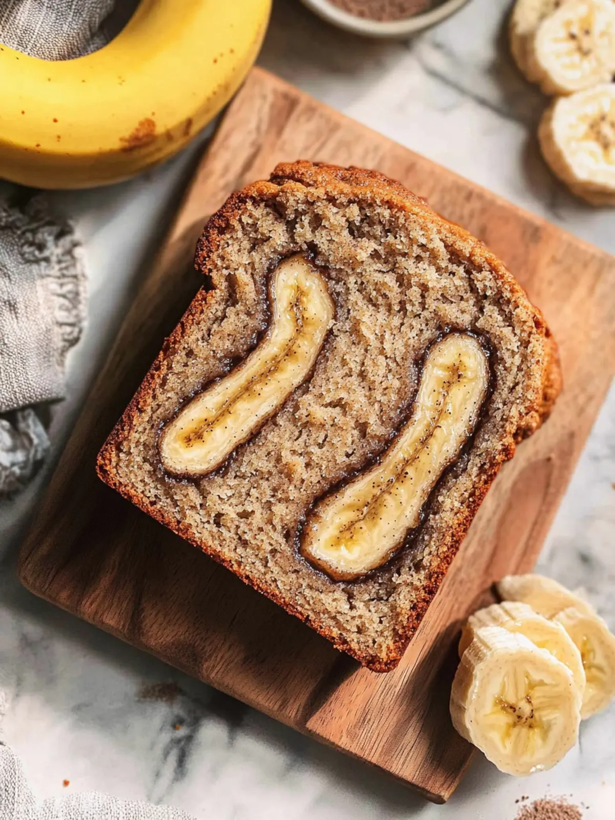 Cinnamon Swirl Banana Bread
