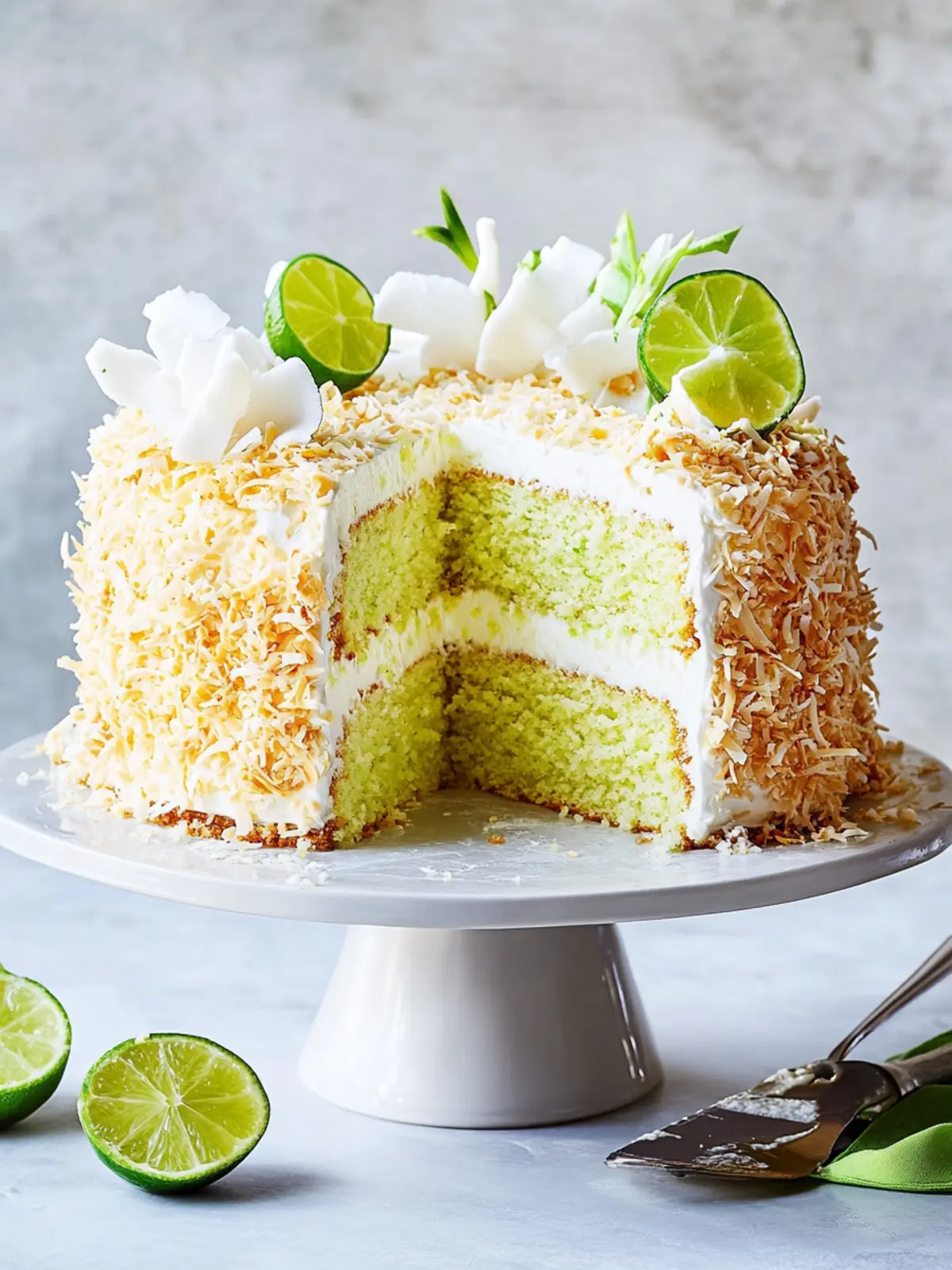 Coconut-Lime Layer Cake