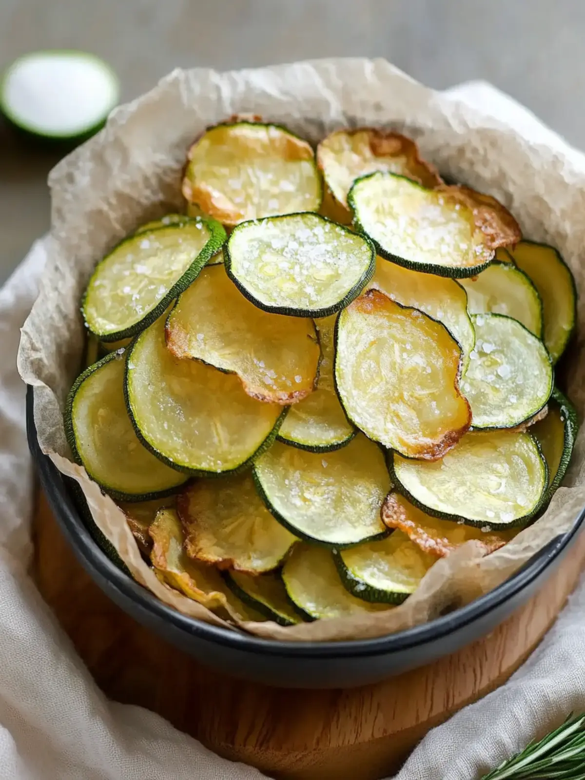 Best Salt and Vinegar Zucchini Chips