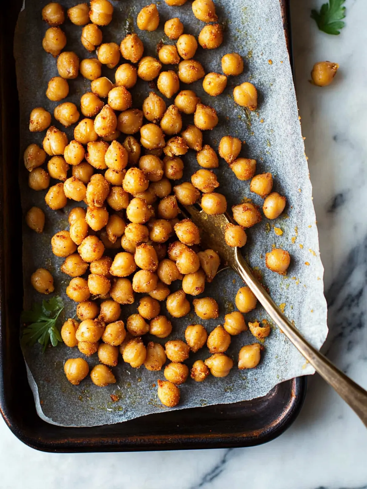 Crispy Roasted Chickpeas