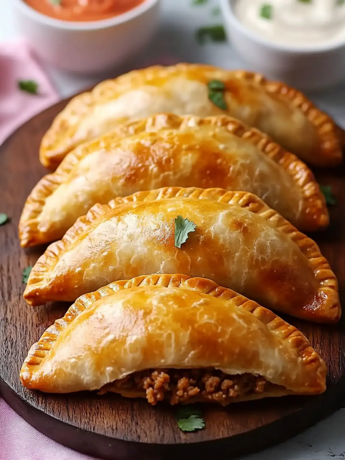 Homemade Ground Turkey Empanadas