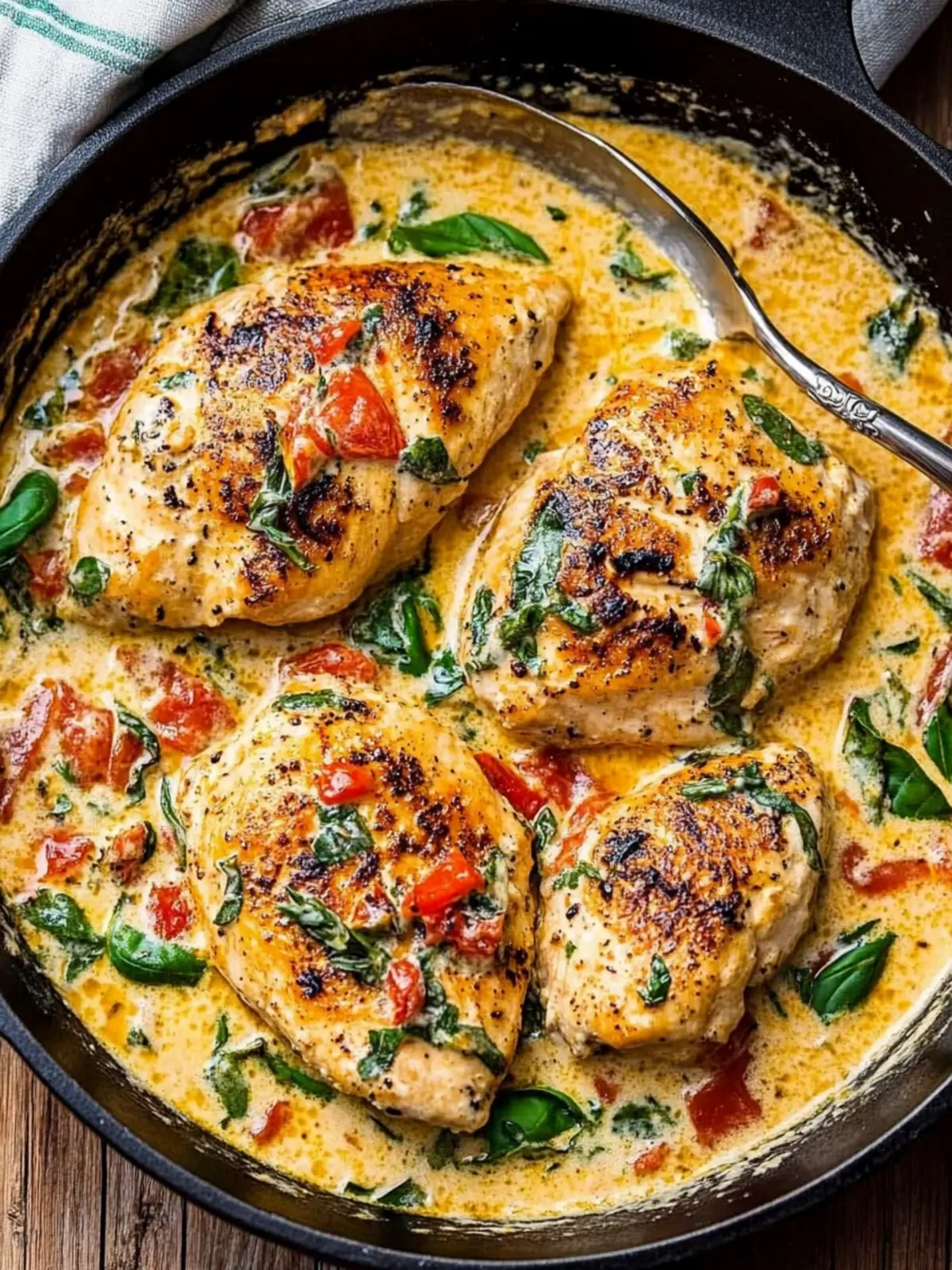 Creamy Tuscan Chicken