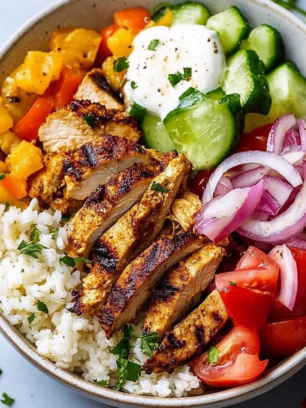 Chicken Shawarma Bowls