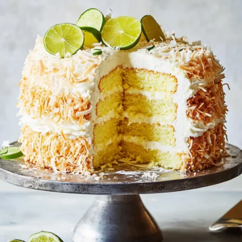 Coconut-Lime Layer Cake