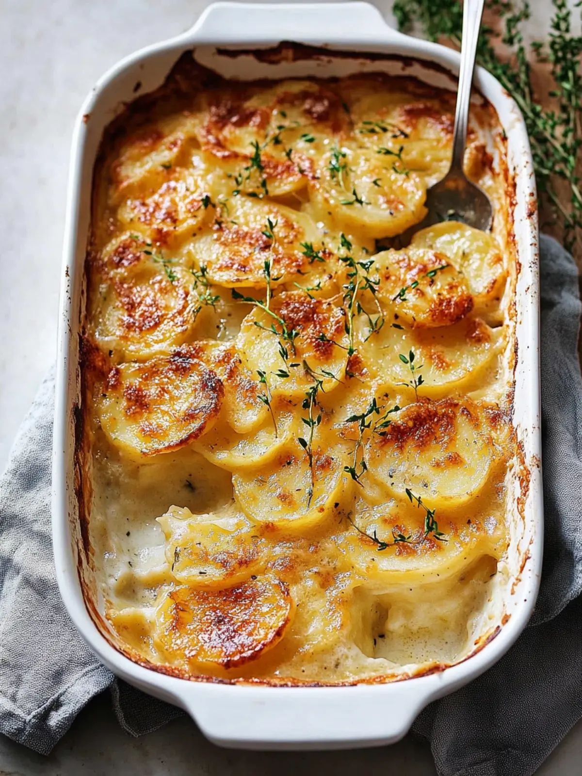 scalloped potatoes