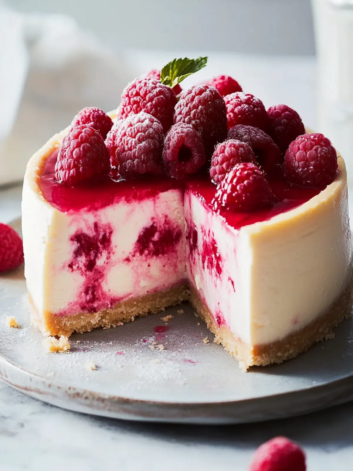 Raspberry Cheesecake