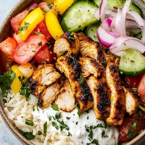 Chicken Shawarma Bowls