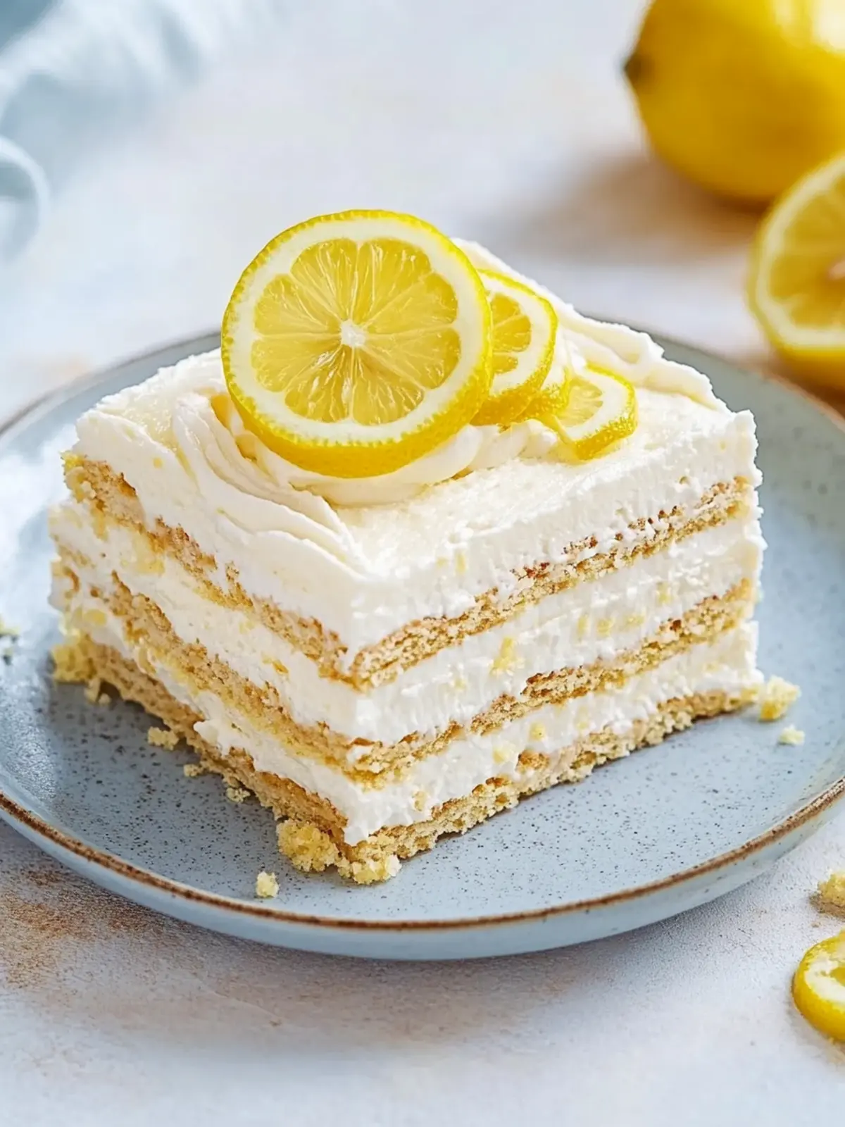 Lemon Icebox Cake