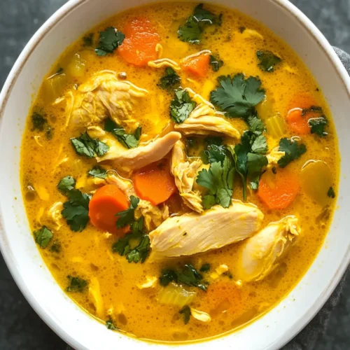 turmeric chicken soup