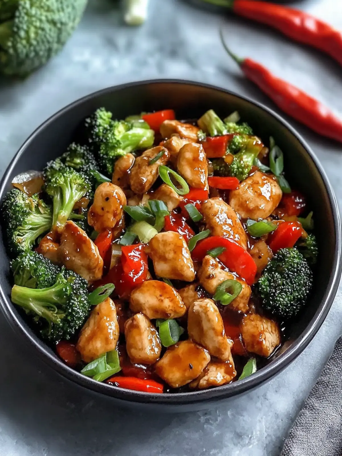 Sticky Teriyaki Chicken Stir-Fry