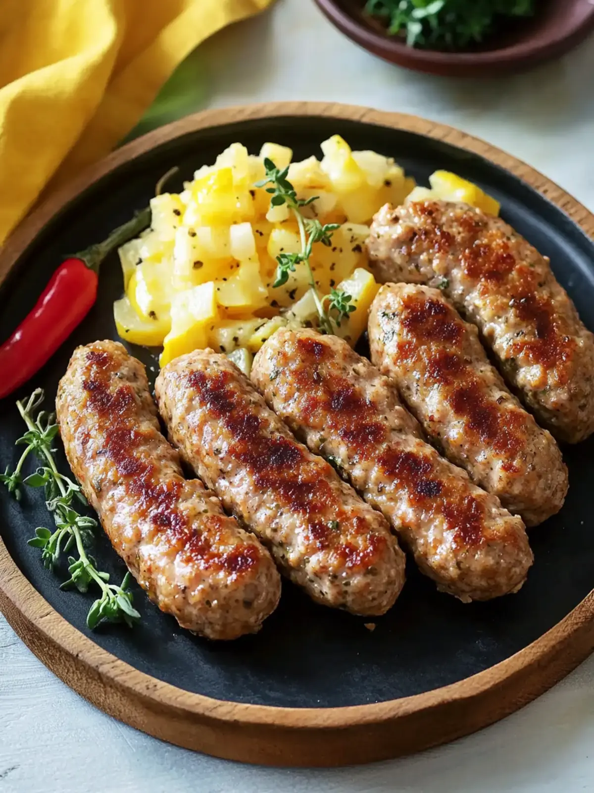 Tasty Ground Turkey Breakfast Sausage