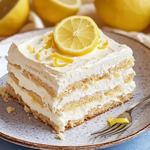 Lemon Icebox Cake
