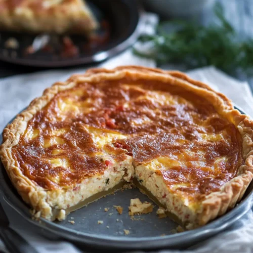 quiche (halal turkey/chicken)