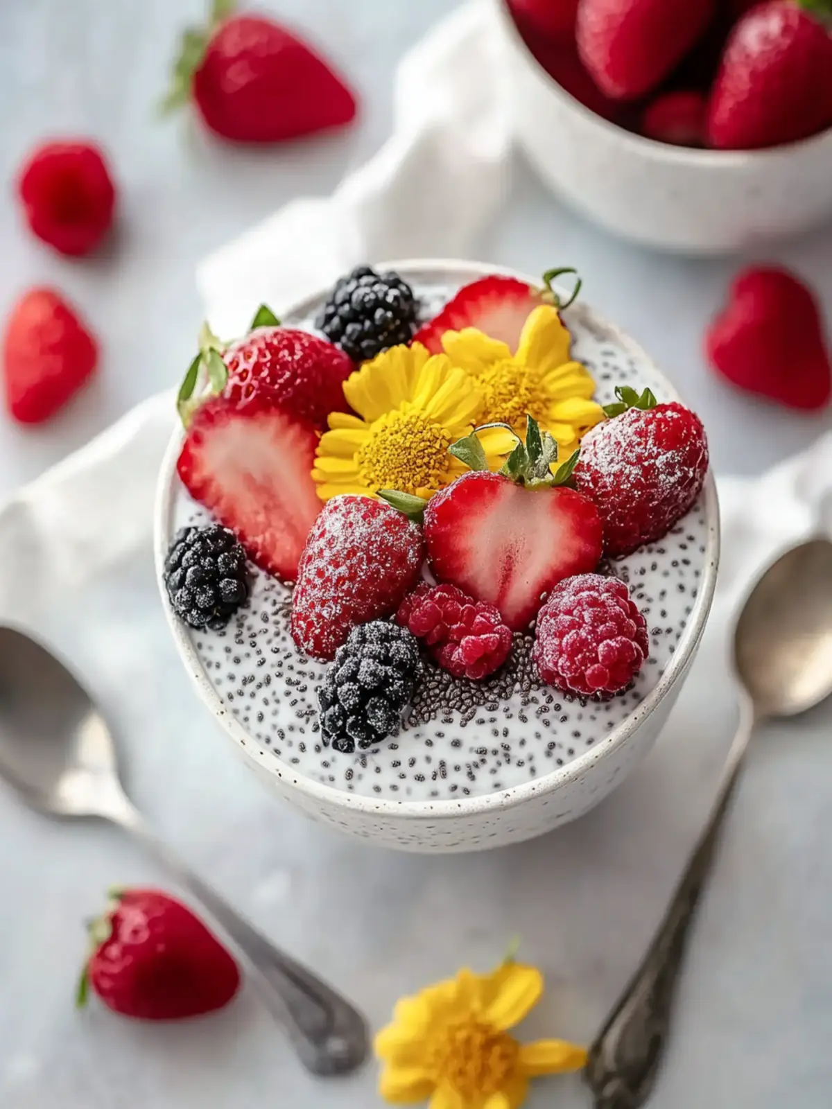 Simple Greek Yogurt Chia Seed Pudding