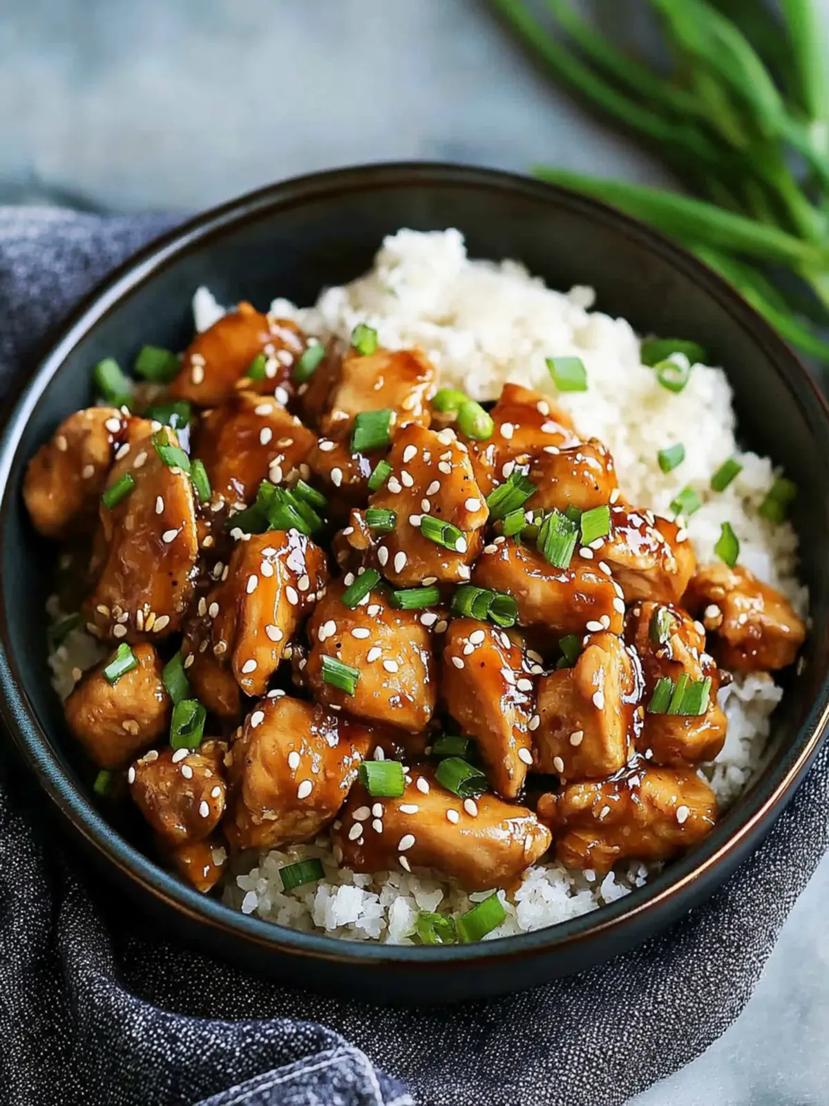 Slow Cooker Honey Garlic Chicken