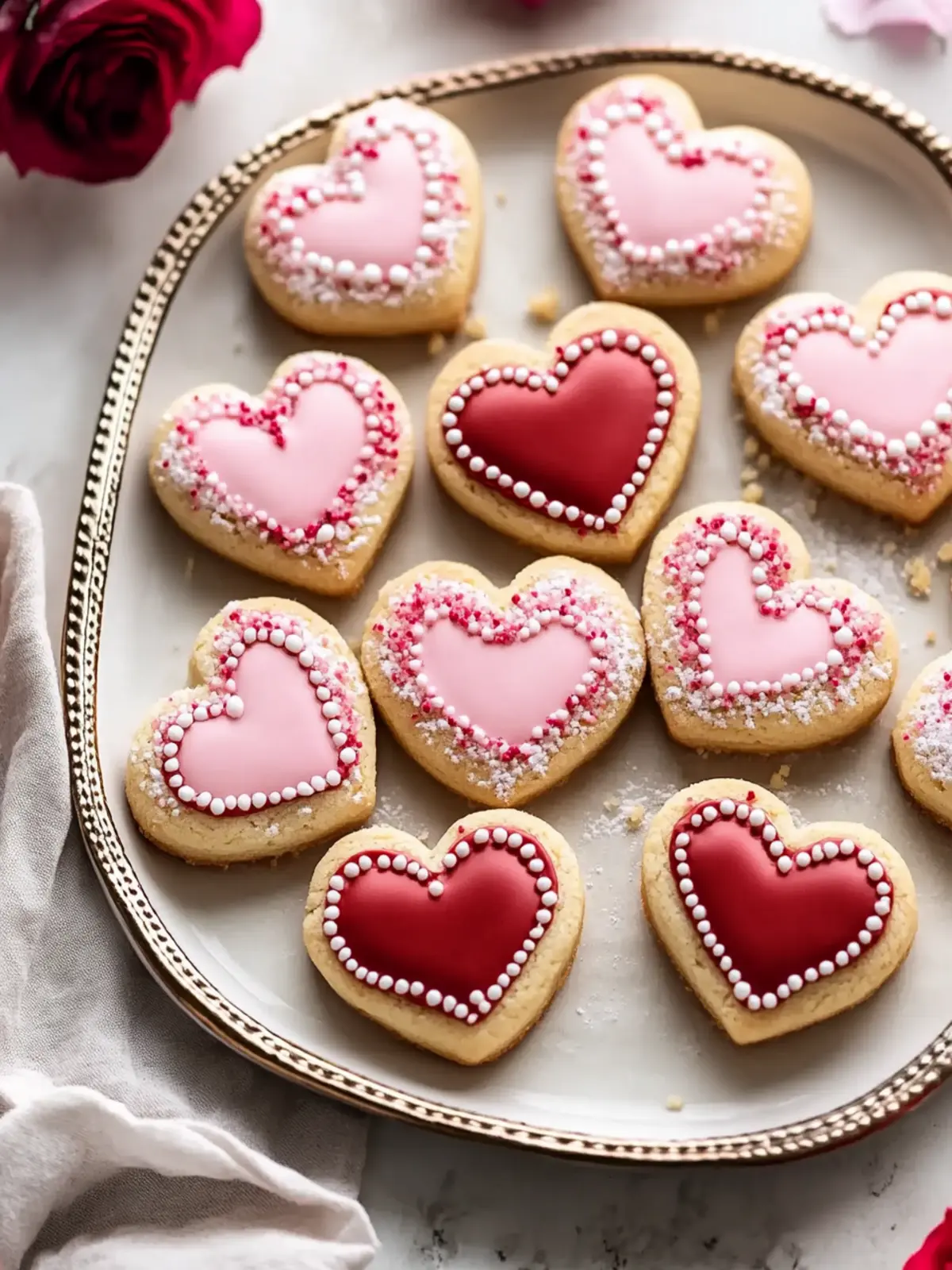 Easy Valentine’s Day Cookies