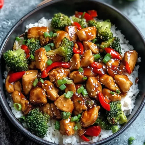 Sticky Teriyaki Chicken Stir-Fry