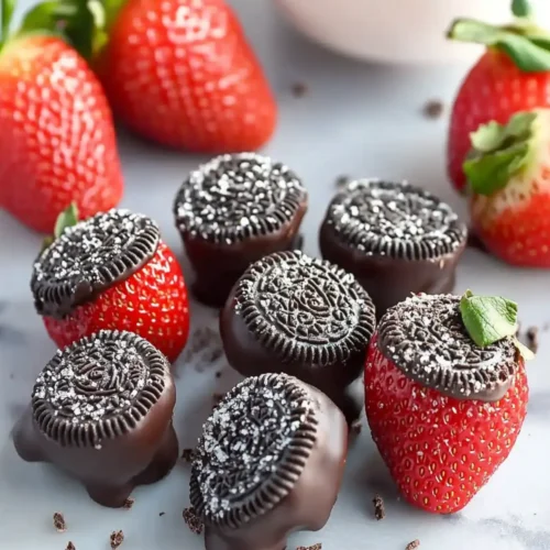 Indulgent Oreo Chocolate Covered Strawberries
