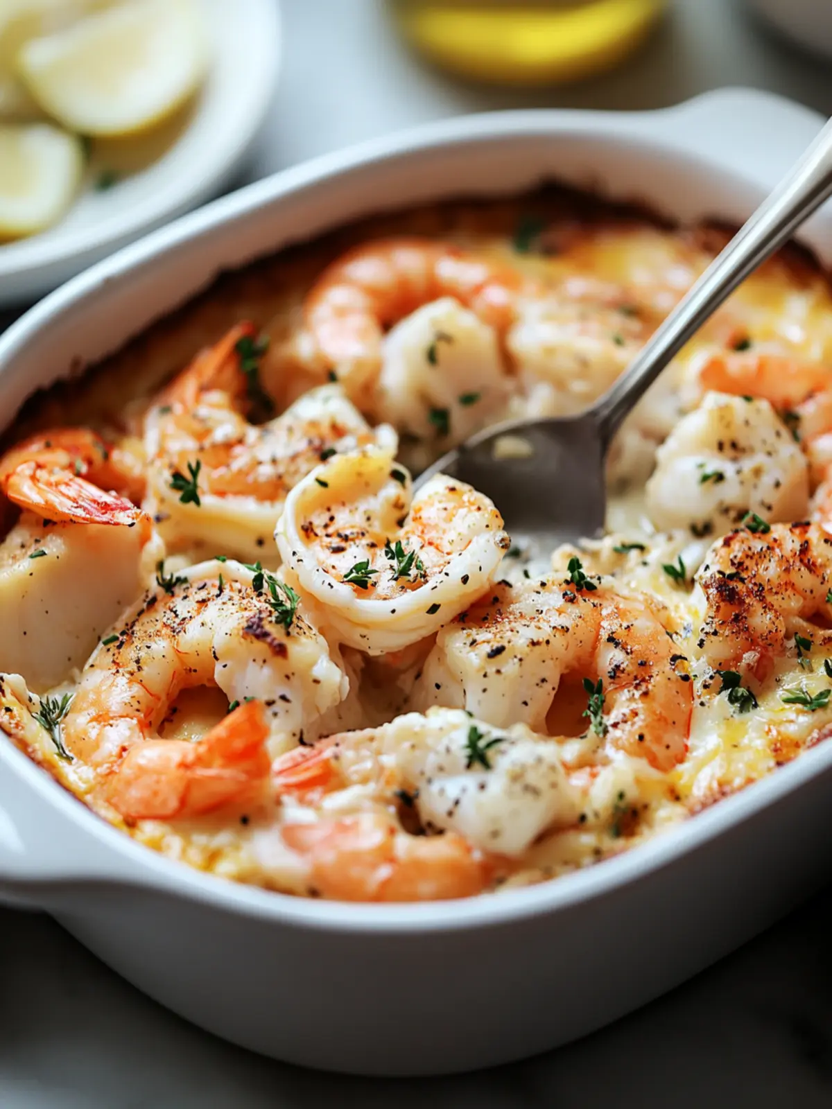 Easy Seafood Casserole Recipe