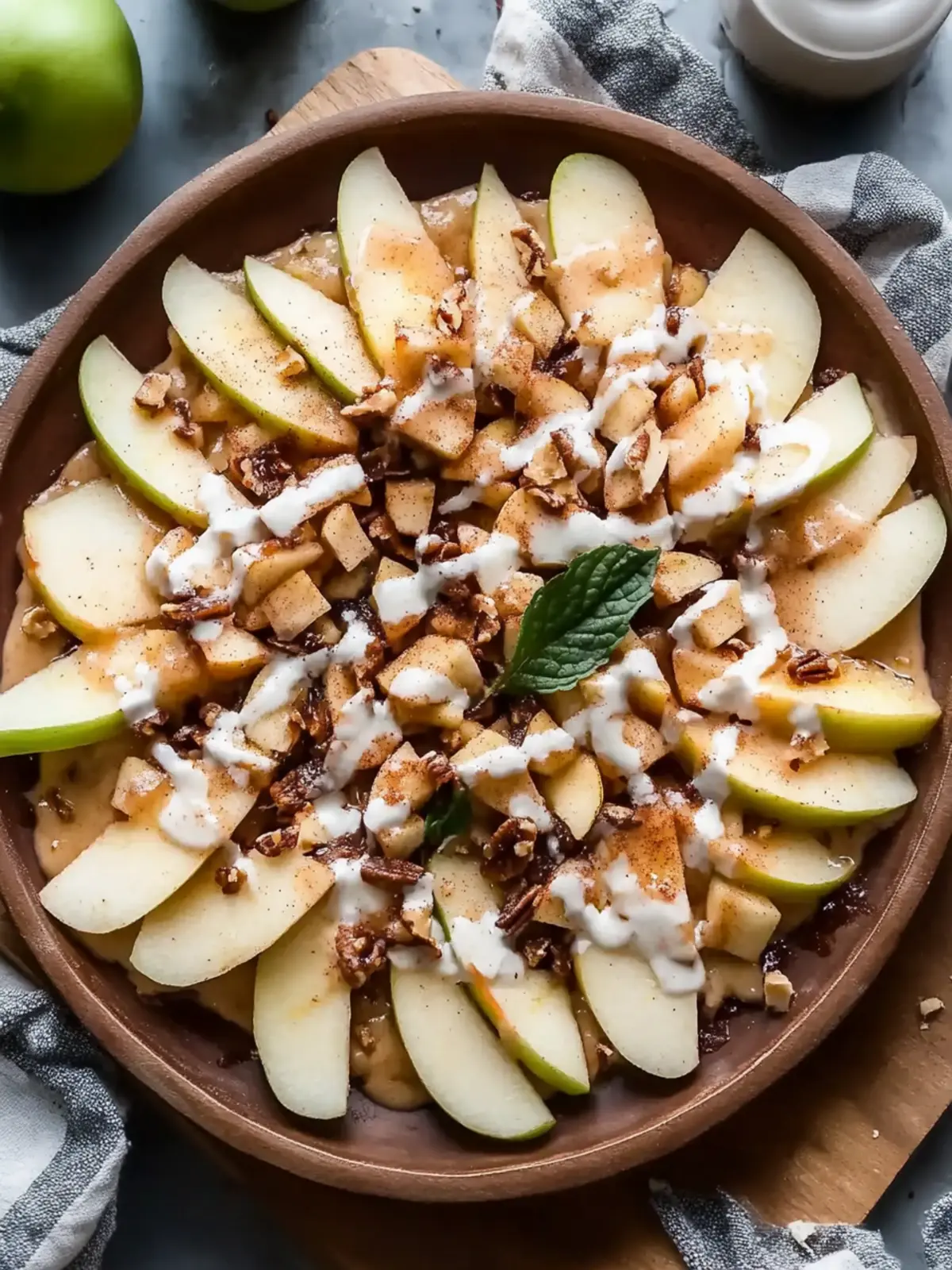 Cinnamon Apple Nachos