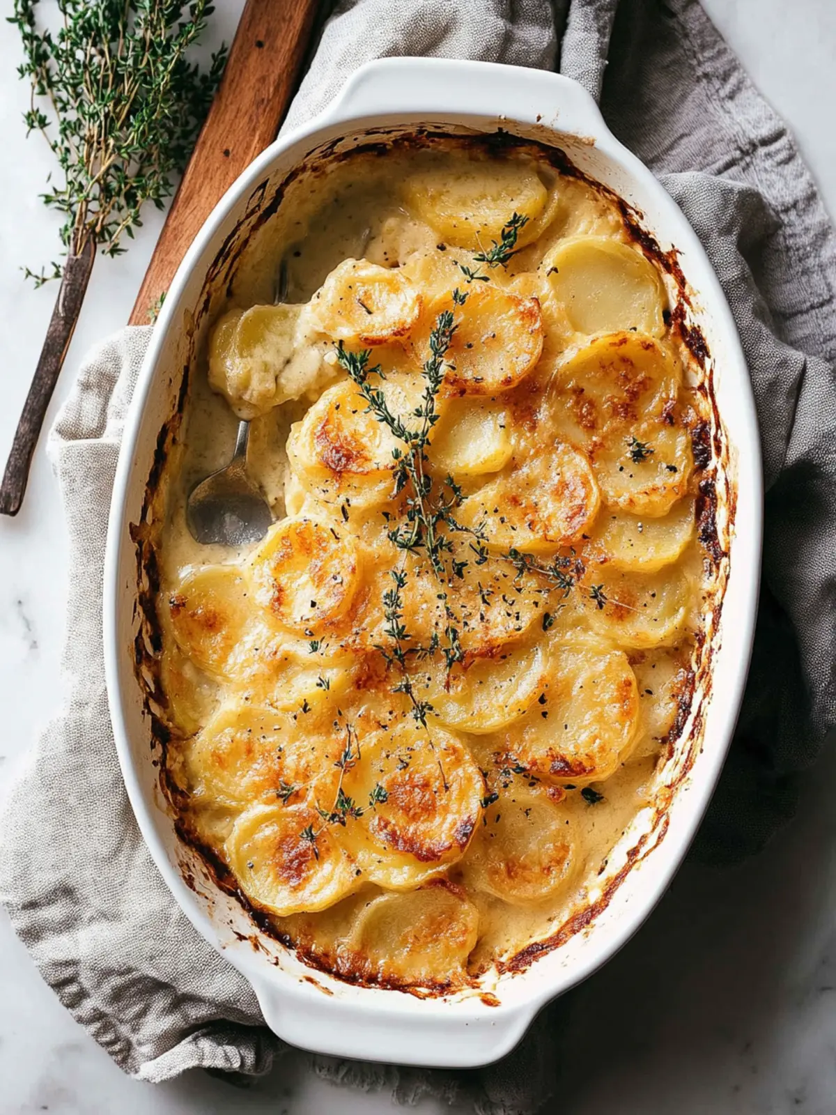 scalloped potatoes