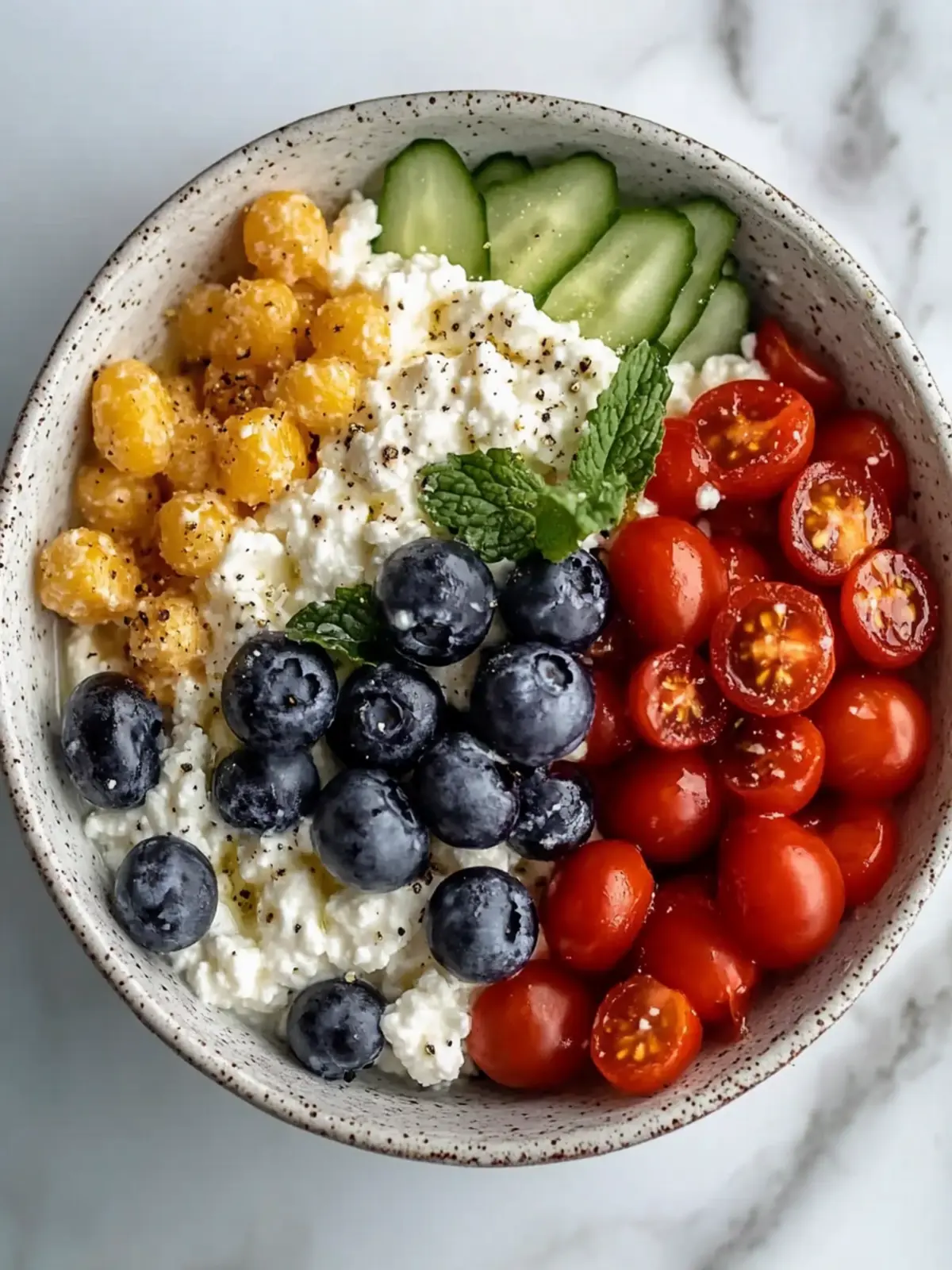 Simple Keto Cottage Cheese Bowl