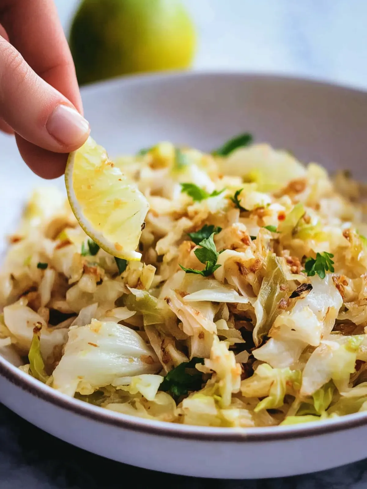 Garlic Sauteed Cabbage