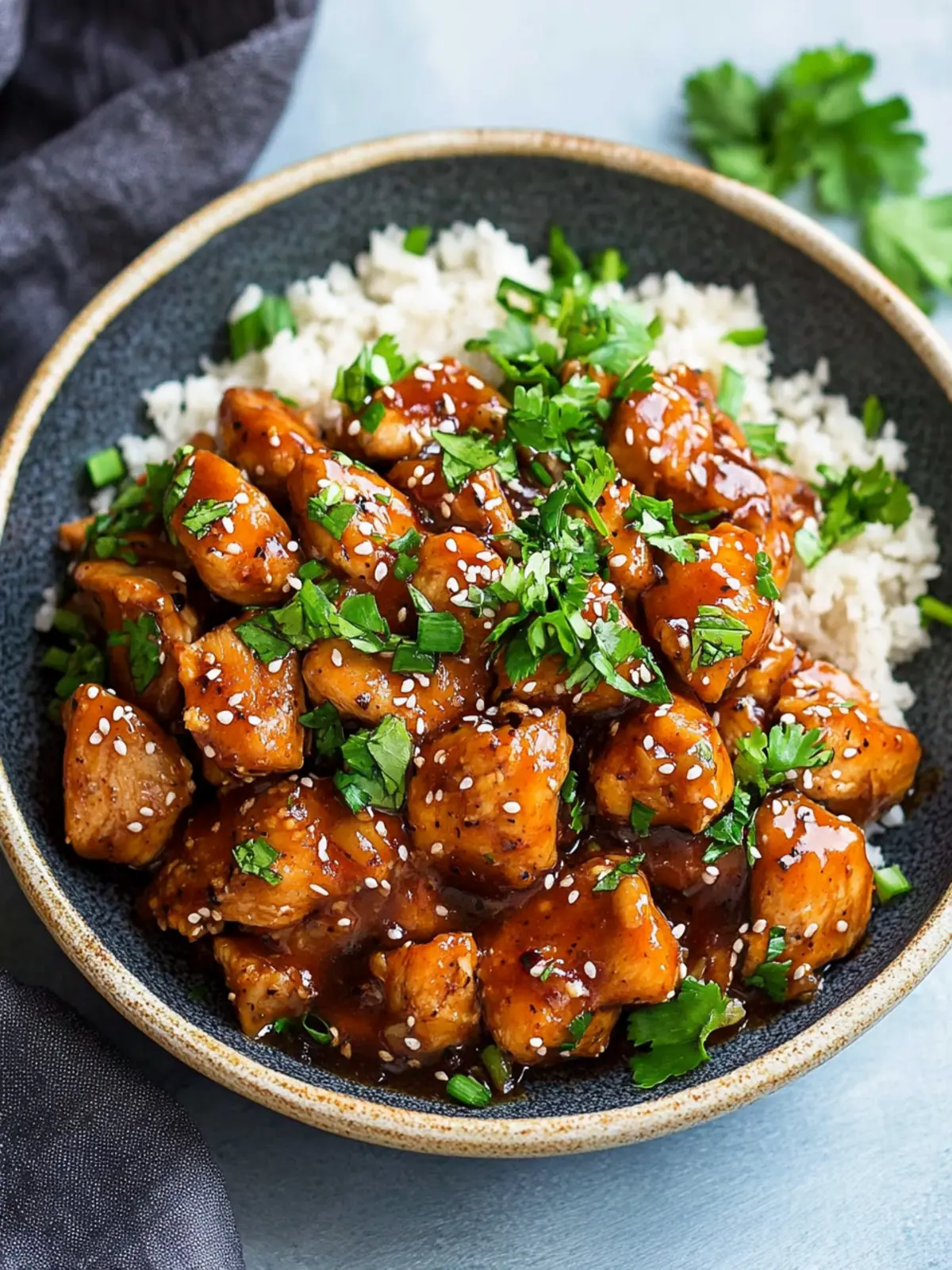 Slow Cooker Honey Garlic Chicken