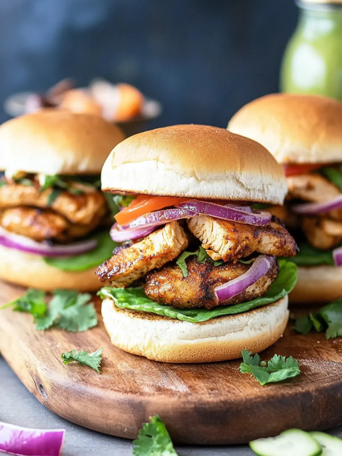 Chicken Shawarma Sliders