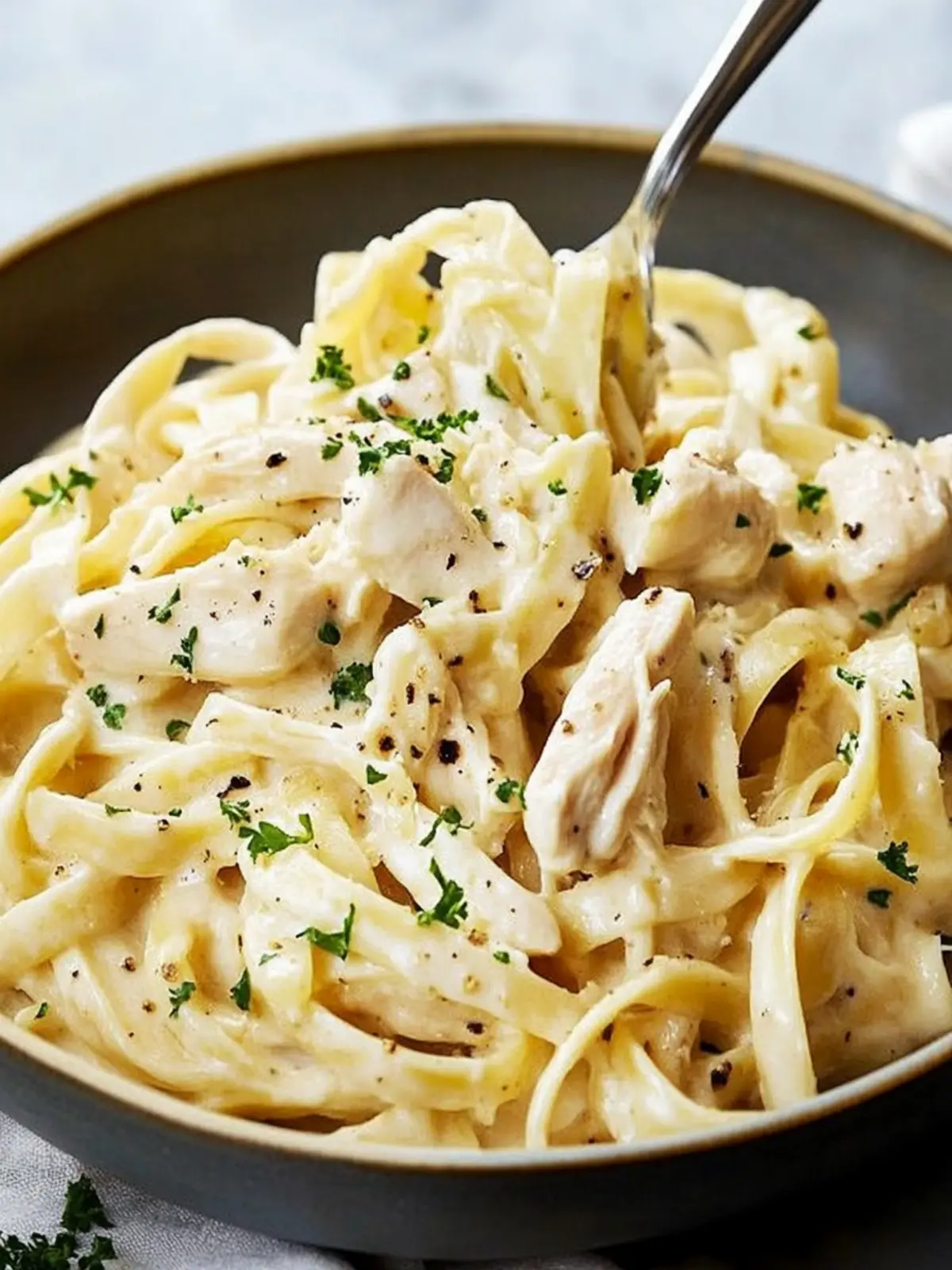 Slow-Cooker Chicken Alfredo