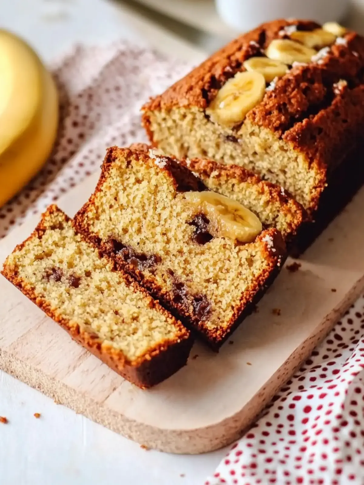 3 Ingredient Banana Bread