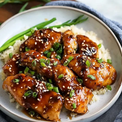 Slow Cooker Honey Garlic Chicken