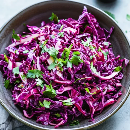 Red Cabbage Slaw Recipe