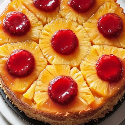 Pineapple Upside-Down Cake