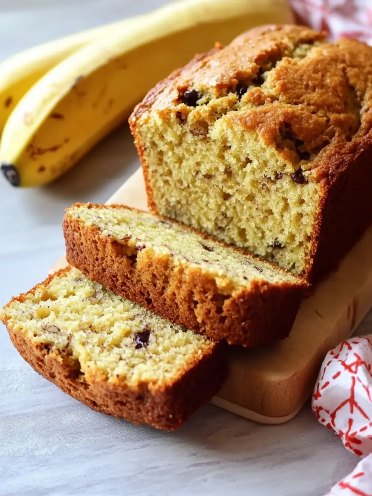 3 Ingredient Banana Bread