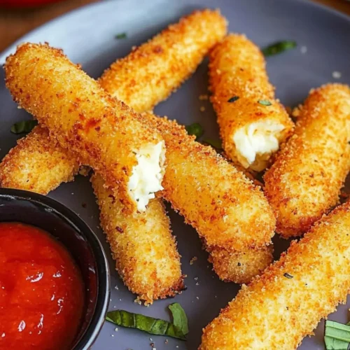 Air Fryer Mozzarella Sticks