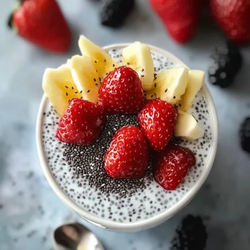 Simple Greek Yogurt Chia Seed Pudding